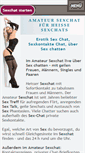 Mobile Screenshot of amateur-sexchat.de